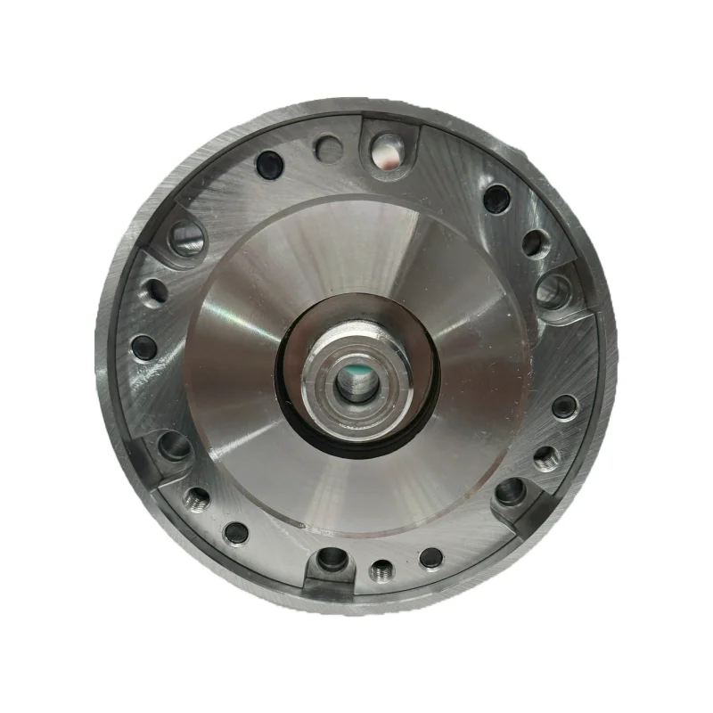 Manufacture 100MM Diameter Mini Flange Four Axis cartridge 7 hole Collet Fixture Chuck For CNC Milling Lathe Tool