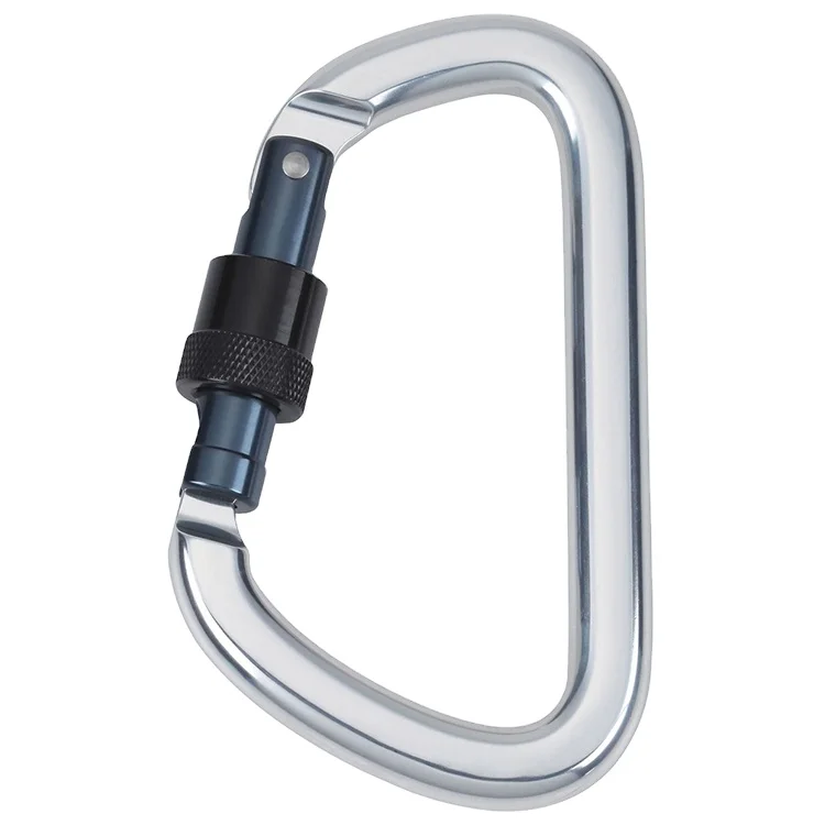 Lightweight climbing aluminium auto lock carabiner Carabiner Multi Tool D shape