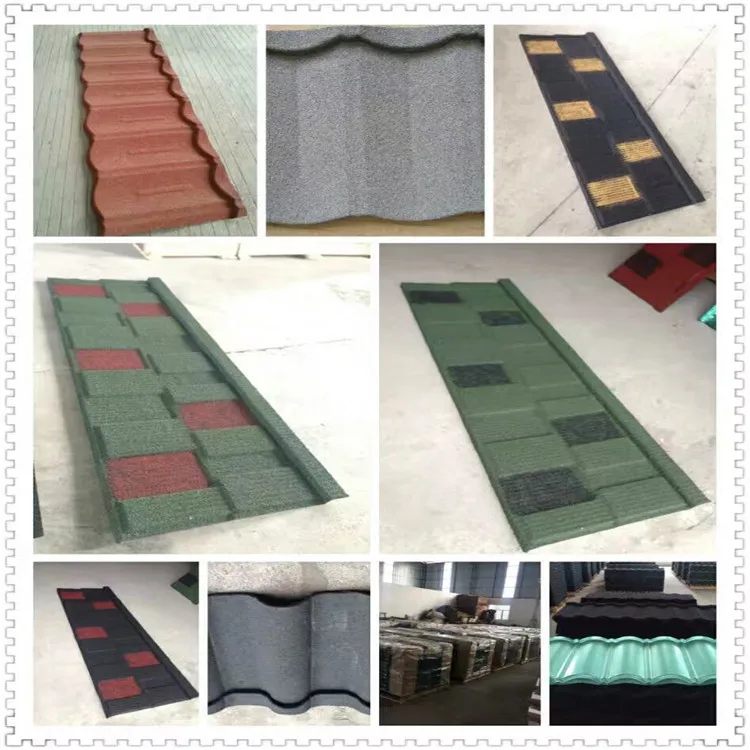 Roof Tiles Best sale Color Coated Corrugated Insulated Metro Tile Roofing Sheet for villa