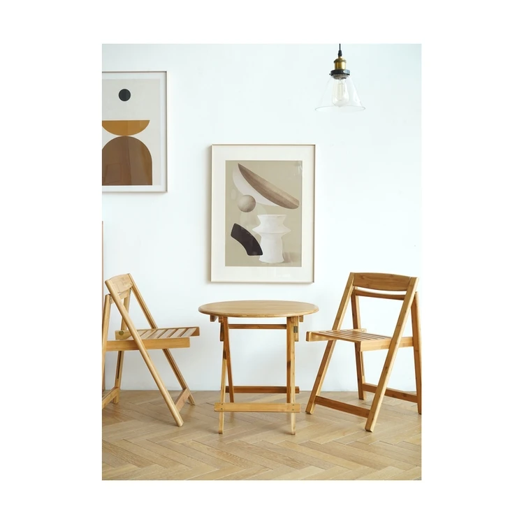 
2021 Hot Selling High Quality Living Room Furniture Widely Used Bamboo Folding Chairs 