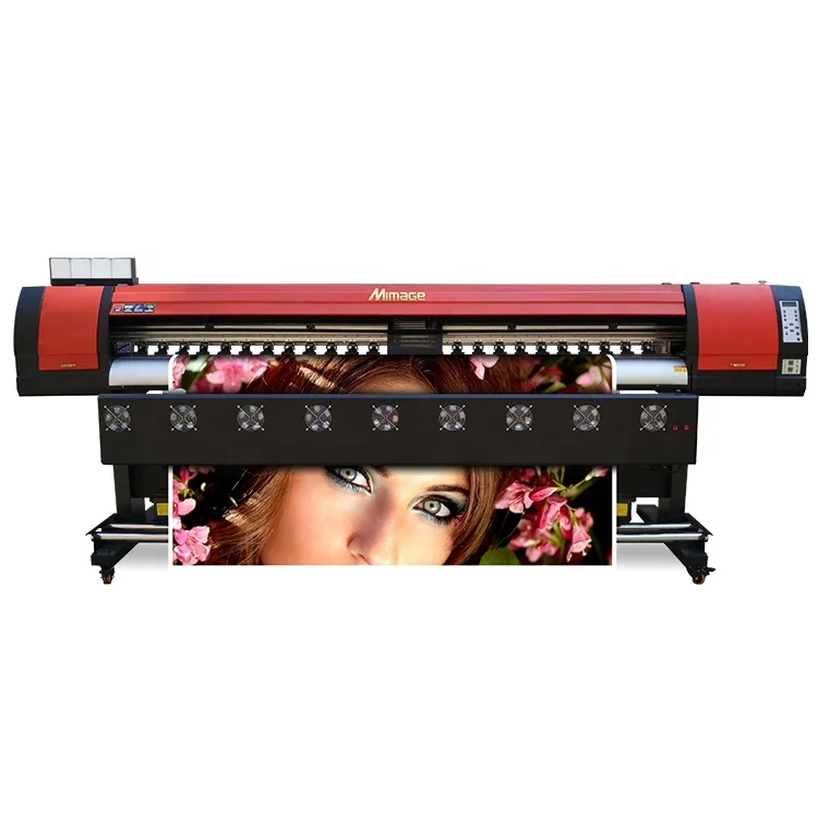 Mimage 1.8m 6ft eco solvent large wide format inkjet printer with EPS0N DX5/XP600/3200 printhead