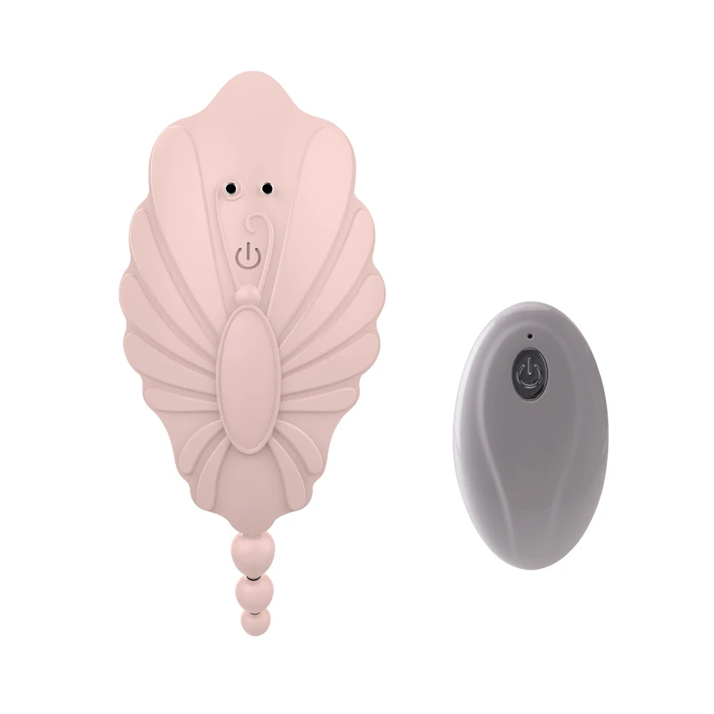 10 Frequency Panty Wearable Butterfly Vibrator Invisible Remote Control Wearable Vibrator for Flirt