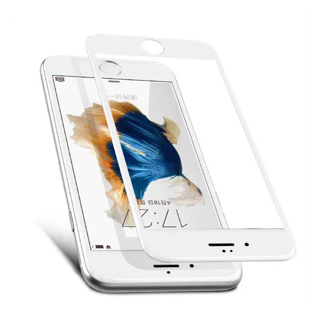 Full Cover Color Tempered Glass Screen protector 9H 2.5D For iphone14 13 12 11 Pro  X Xr Xs Max J3 J7 prime aristo 2 K20
