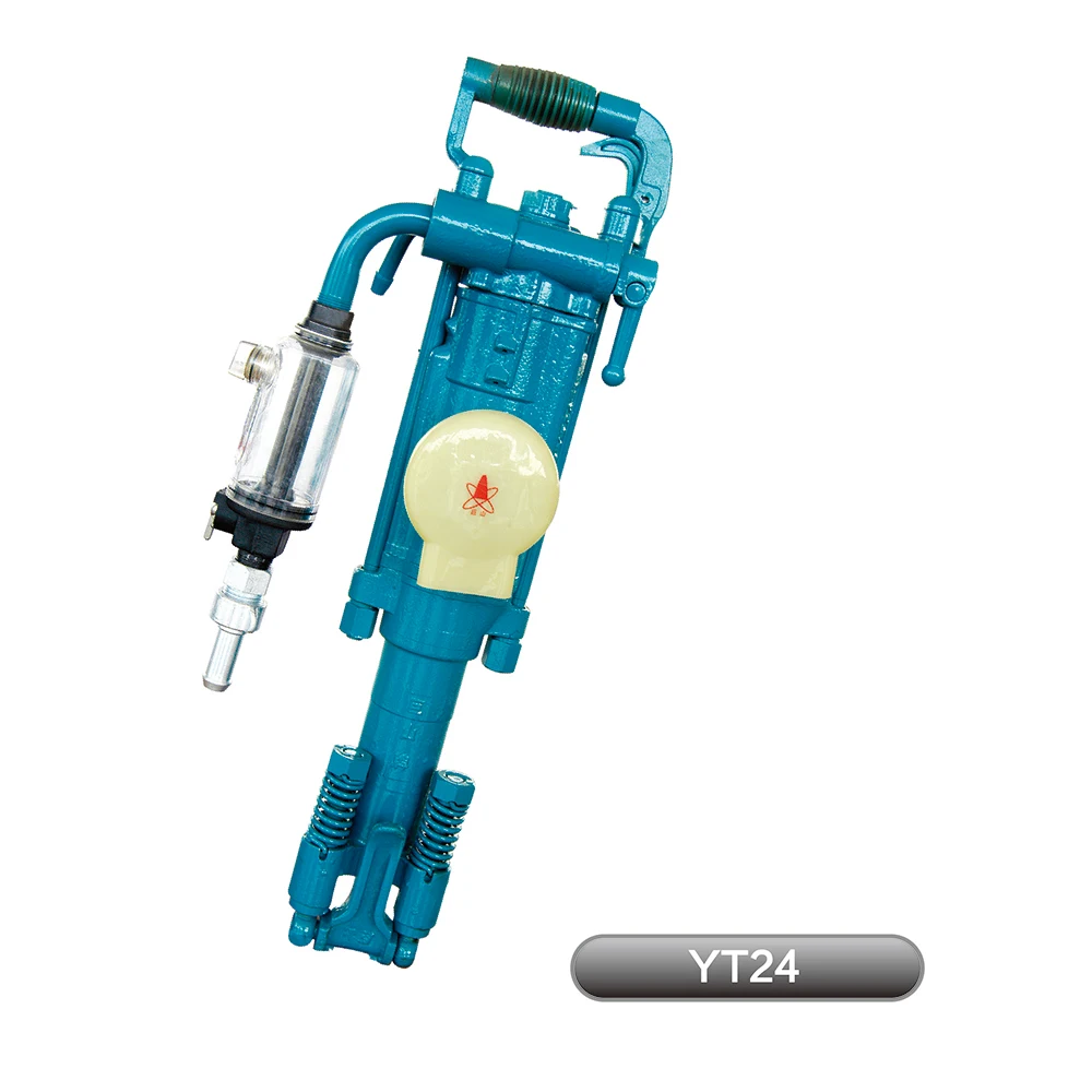 Factory direct sale hand rock drill hand held pneumatic rock drill YT24