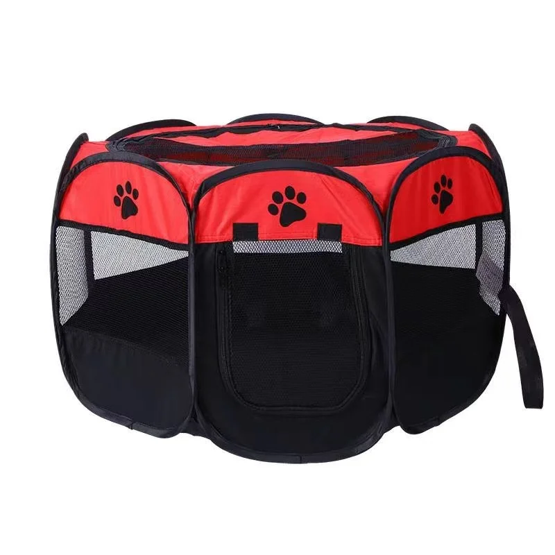 Portable playpen foldable pet house dog toy tunnel Pet Play Fence for small dogs and cats