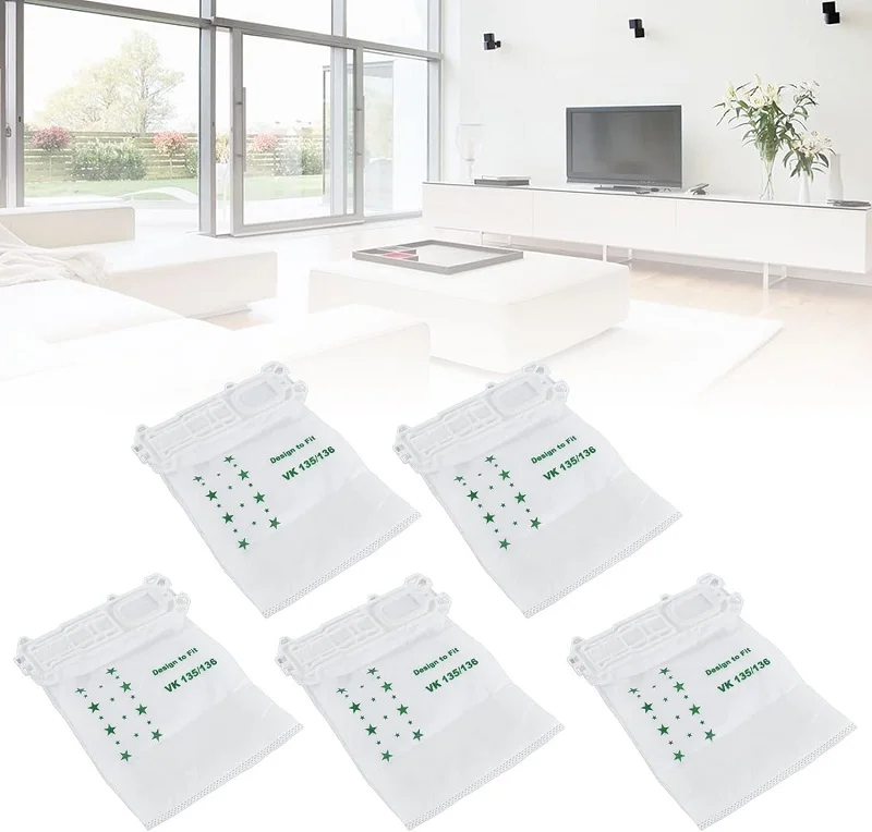Упаковка мешков для пыли запасные части Vorwerk Kobold VK 135 136 пылесос комплект аксессуаров