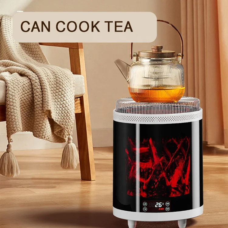 intelligent  Multi-function table heater  touch control  with cooking barbecue function 3 in 1 warming heater