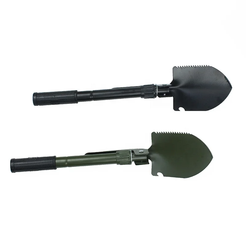 Survival Emergency Folding Pickaxe And Shovel Snow Shovel Trowel Tool Survival Shovel With Axe Multifunctional Folding Trowel