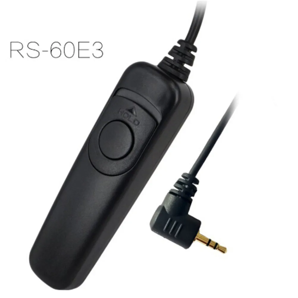  RS-60E3 MC-DC2 пульт дистанционного управления спуском фотографического затвора Пульт камерой шнур для Canon 500D 450D 550D 60D Nikon D5000 D5100