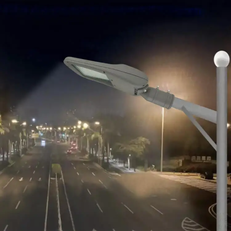 Hybrid Waterproof Dusk to Dawn Lamparas Yard Light Gray Case Shell 50W 70W 100W Module Park Lawn Square Street Project-light