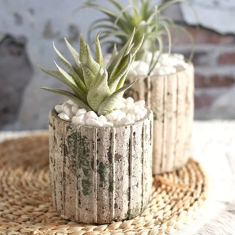 Retro vintage nordic handmade rustic pottery home antique garden decor ceramic terracotta flower pots.JPG