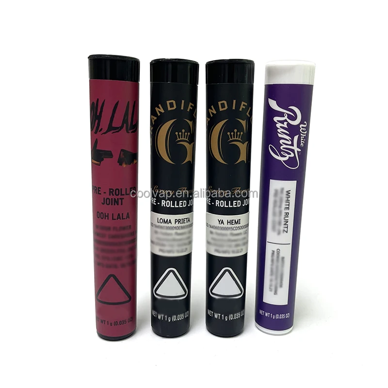 Lemonnade Connected Runtz Jokes up Glass Plastic Pre roll Packaging Pre-rolled joint Prerolls Tubes Cones Box Pack Alien