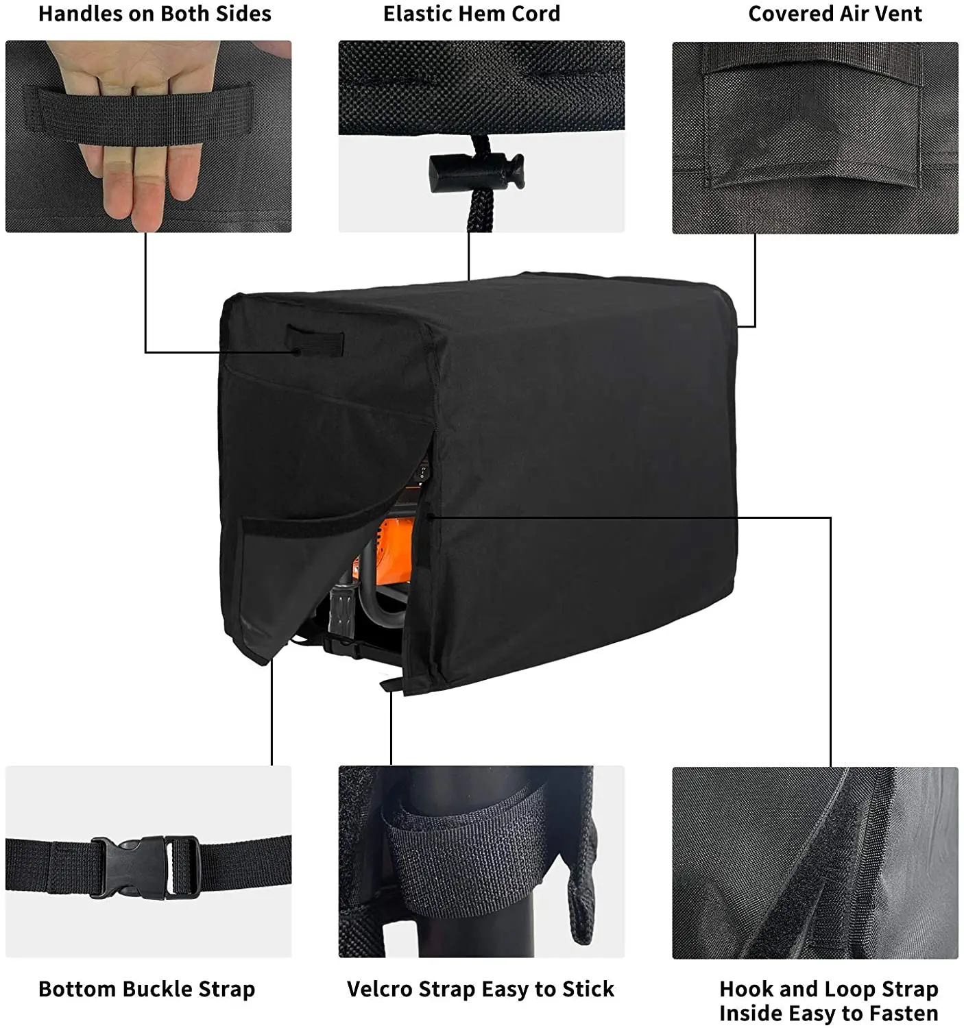 Waterproof Universal Generator Cover 32 x 24 x 24 inch - for Most Generators