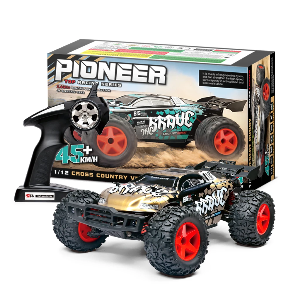  Huiye масштаб 1:12 2 4 ггц внедорожник 4WD 35 км/ч модель автомобиля rc высокоскоростной электрический автомобиль радиоуправляемая