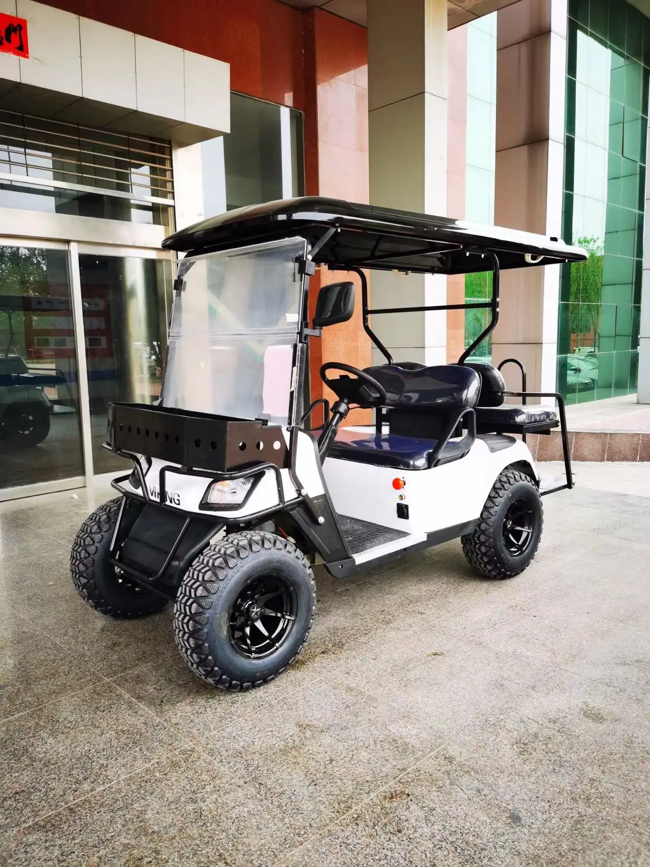 Sharefer 4 seats off road Electric Golf Cart jeep golf kart 4 seaters vw car 4 seater ATV Electric Golf Carts for sale