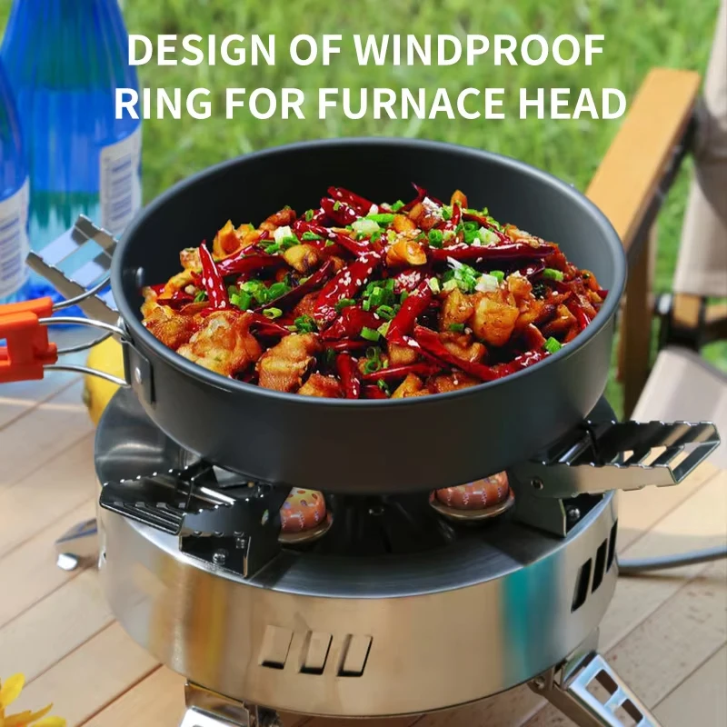 Portable Butane Gas Stove Single or Dual Use Lightweight Outdoor Kerosene Stove Gas Stove Camping Portable with Box or Case