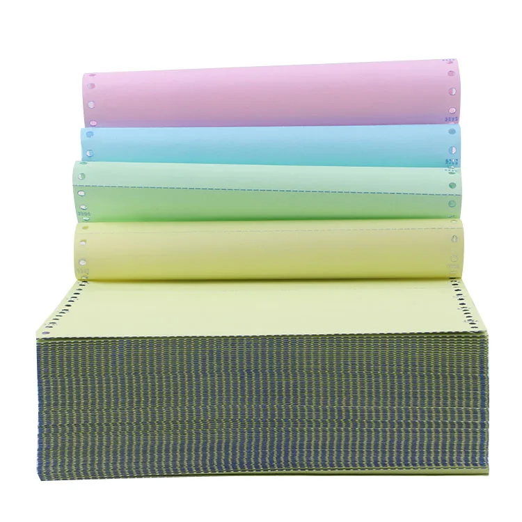 
China Most Popular 6Ply Continuous Computer Printing Paper Carbonless Copy Paper 
