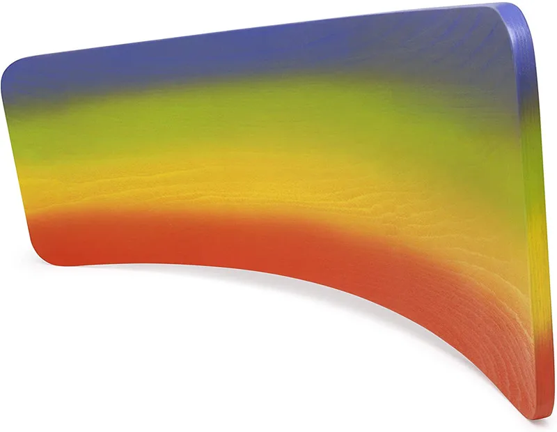 Kids Wooden Balance Board/Yoga Board Curvy Board /Wooden Rocker Balance Board