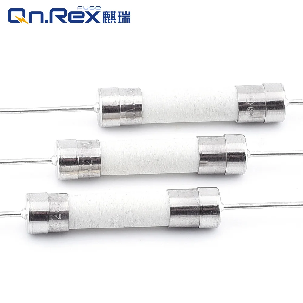 Миниатюрный медленный выдувной керамический трубчатый предохранитель 15A 500A 125 в 250 В с оловянными медными