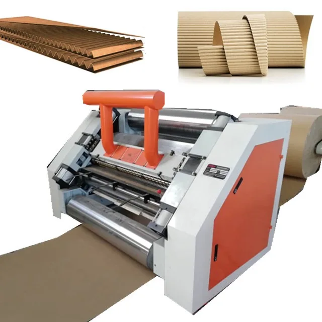 SF Manufacture Single Facer E Flute Corrugation Corrugated Cardboard Maker Machine Price