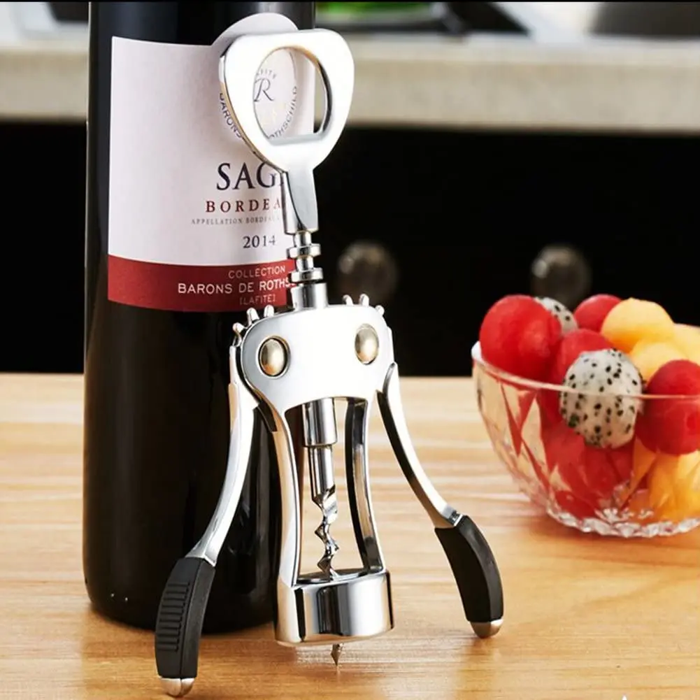 Wine Opener, Premium Multifunctional Wing Corkscrew Wine Bottle Opener, Luxury Waiter Corkscrew for Wine Enthusiast Waiters