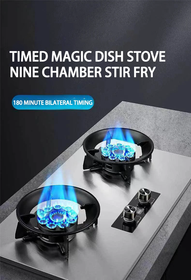 burner Industrial two wok gas range stove Restaurant equipments chinese wok burner stand burner cooker gas stov