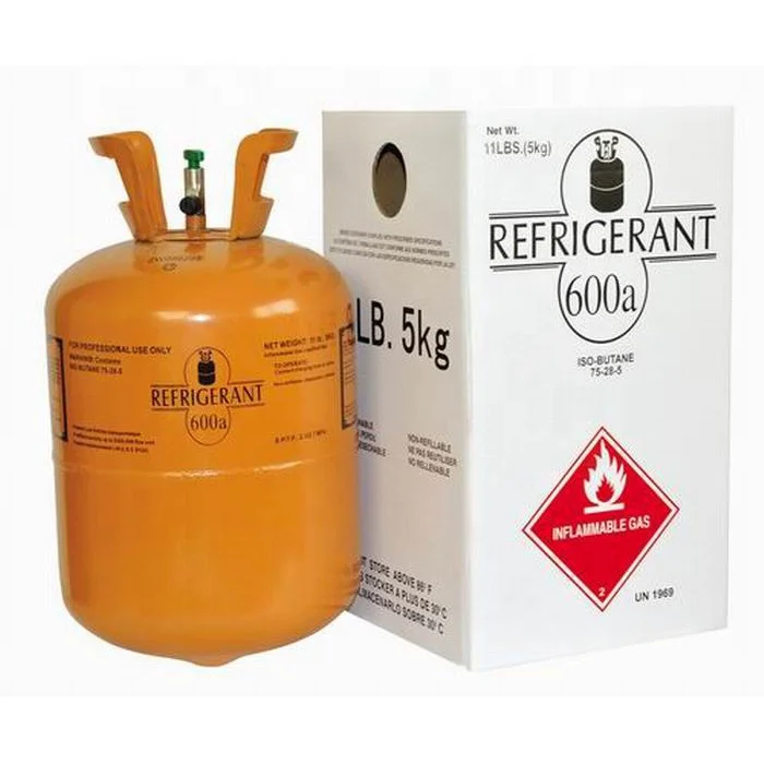 Gas  Isobutane (INSTEAD for CFC) For Air conditioner R600A  fluorine chemical