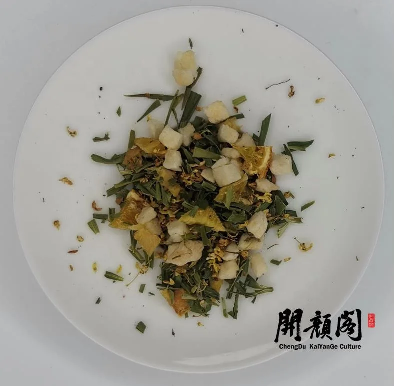 Factory wholesale Dried Fruit Tea Blends Custom Logo OEM ODM Loose Leaf Flavored Tea Private Label Dried Herbal Fruit Tea Blends