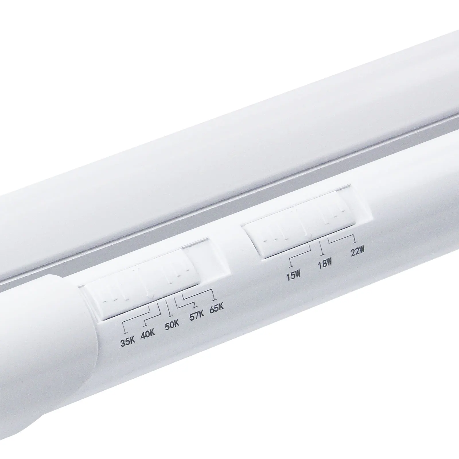 factory price t8 tube light fixture 3 wattage CCT Selectable 3500K5000K replace fluorescent tubes with LED for living room home