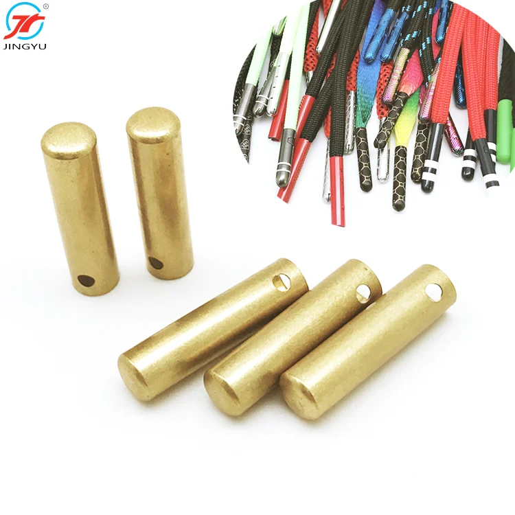 Wholesales Custom Metal Decorative Drawstring Cord Stopper With Metal Tips For Garment