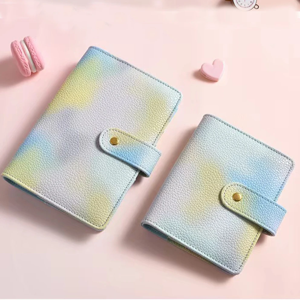 New Gift Factory Stock Durable Premium Faux Leather A5 A6 A7 Waterproof Cute Diary Smart Notebook A7 Binder