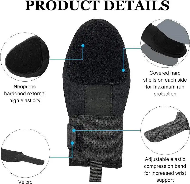 Base Runners Hand Protection Custom Design Logo Right and Left Hand Neoprene Youth and Adult Baseball Sliding Mitt