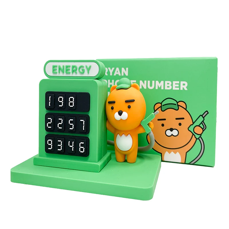 High quality custom silicone parking number plate