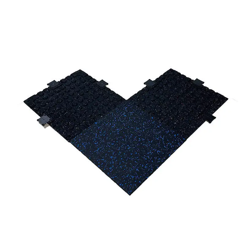 Heavy duty anti skid shockproof wear-resistant anti electric rubber floor mat protective flooring for gym