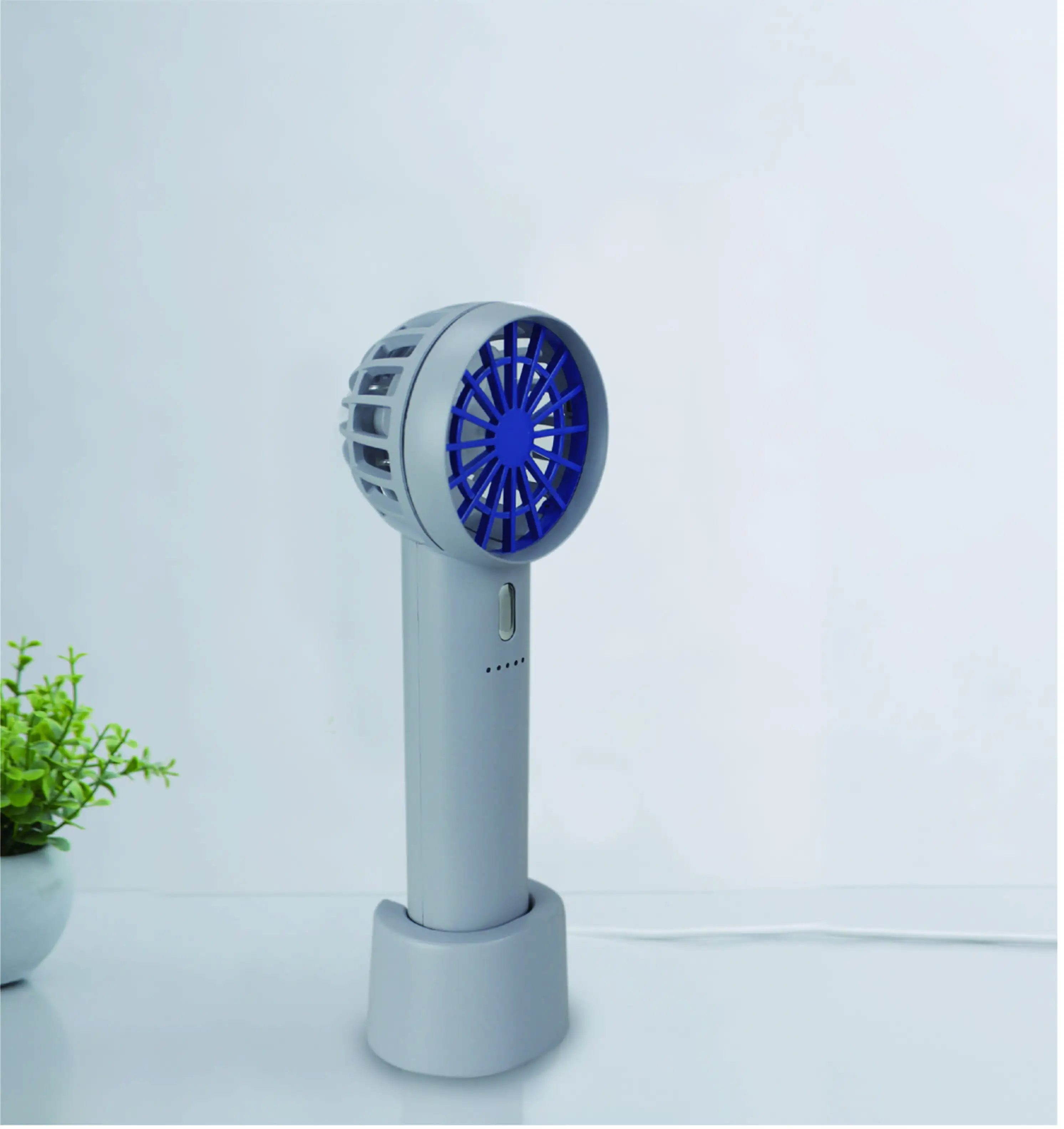Новый портативный вентилятор HANDYMINI USB Батарея DC Настольный перезаряжаемый вентилятор