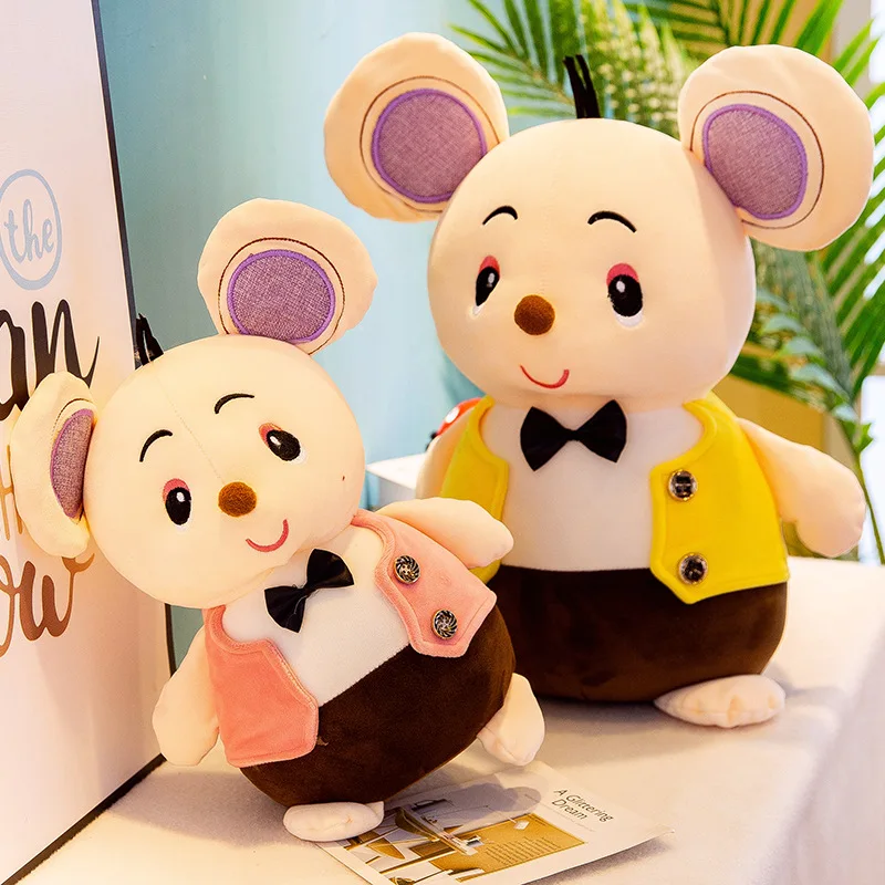 LOW MOQ Cheap Plush Rat Toys Baby Mascot Plush Dolls Soft Stuffed Animal Toys Minnie Mouse Plush