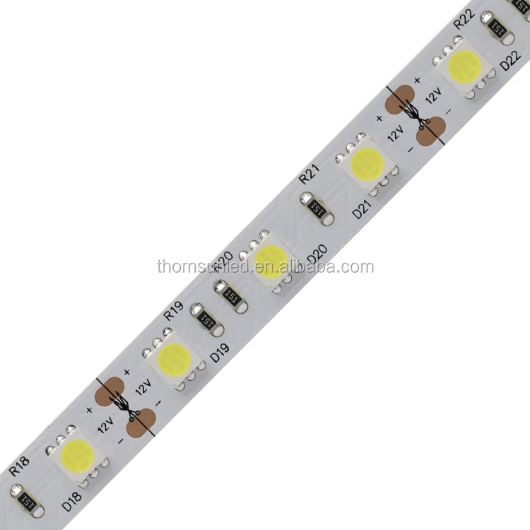 
Efficiency 10mm rgb cw 14.4w/m led strip 12v 5050 60 pixels led strip 