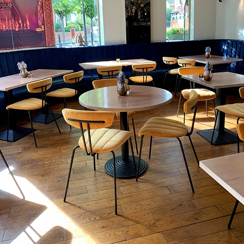 wholesale restaurant sets restaurnat tables and chairs and  booth sofa seating  used for restaurnt furniture