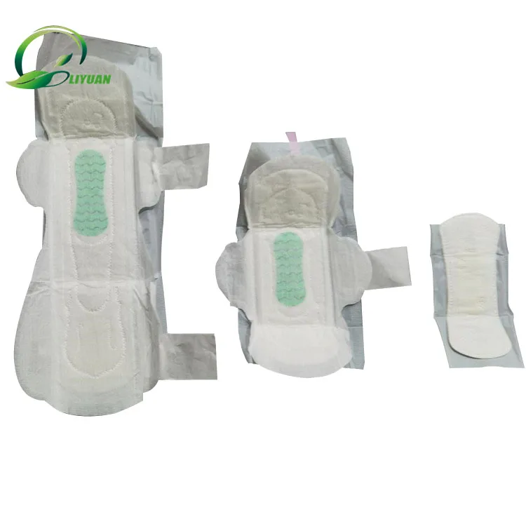
China Made Soft Natural Organic Biodegradable Lady Pad Sanitary Napkin 