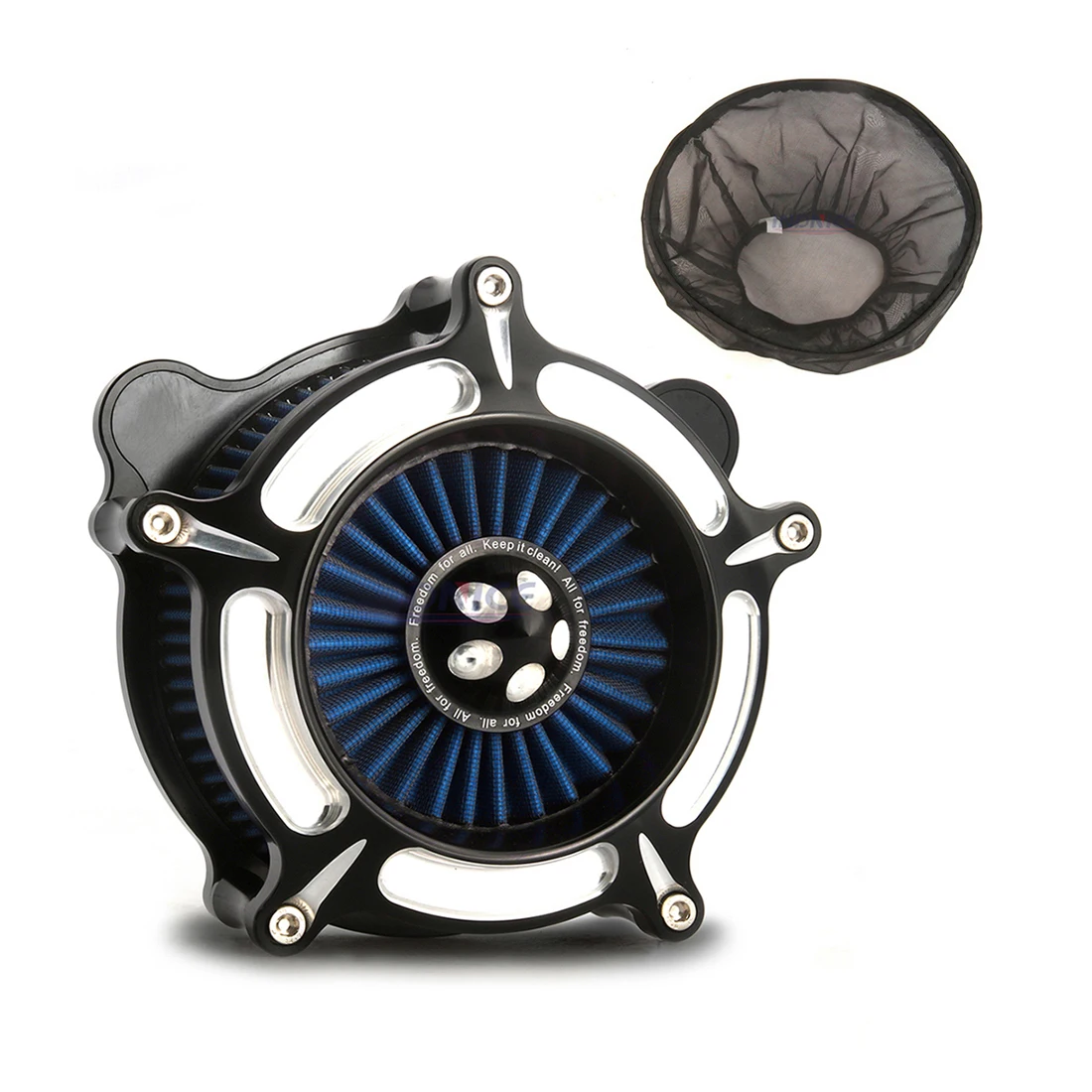 Contrast Cut spike turbine Air Cleaner filters for harley Sportster Iron 883 XL883N 1200 Sportster 1200 XR1200 1991-2022
