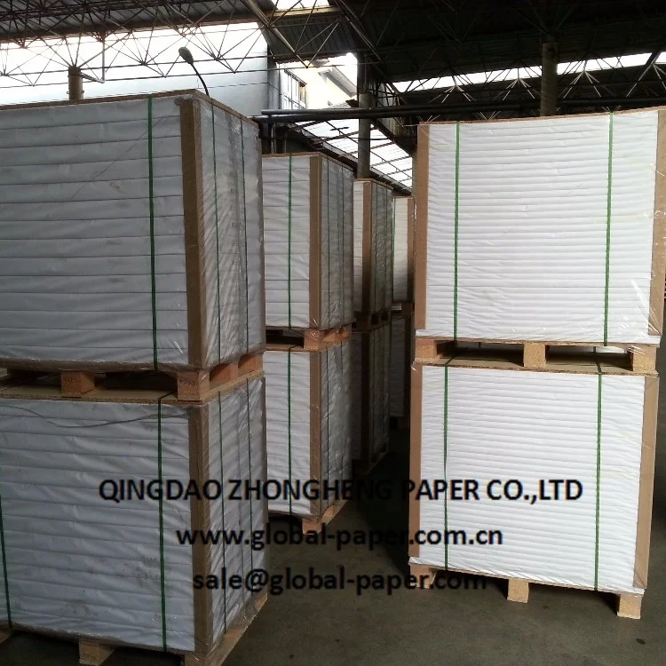 High quality pure white woodfree offset paper 60g 70g 80g 100% woodpulp offset printing paper