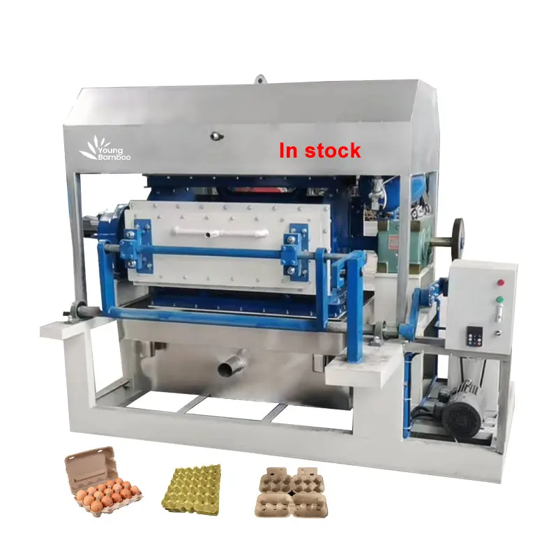 Small manufacturing machines small egg tray making machine automatic machine making egg trays