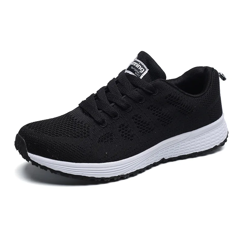 Fashion Design Mesh Upper Sports Shoes Lightweight Running Shoes