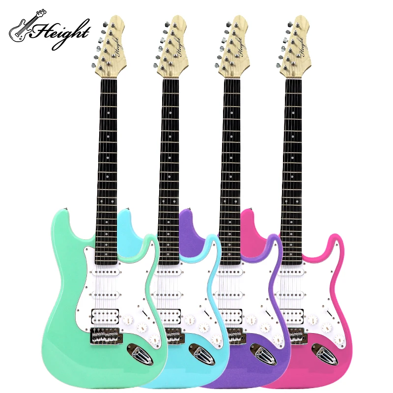 ST 6 string electric guitar electric guitar body Solid bass wood