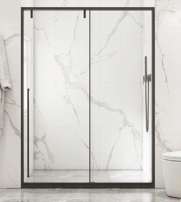 Modern Sliding Shower Enclosure Hotel Cubicle Glass Bathroom Shower Room