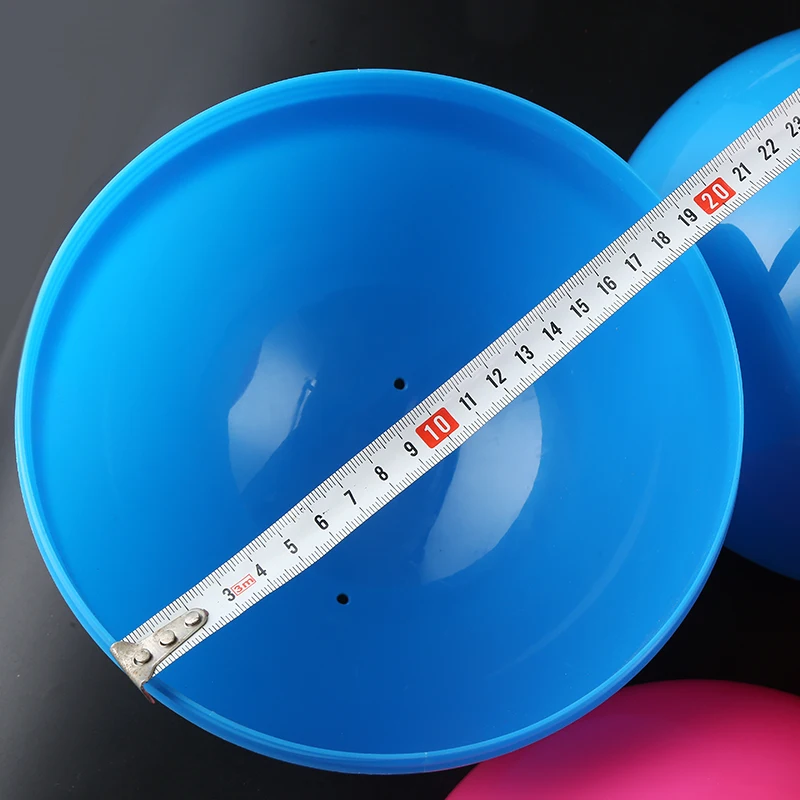 High Quality Eco-friendly PP Candy Gashapon 200mm Round shape Empty Plastic Capsules Balls Toys for Vending Machine