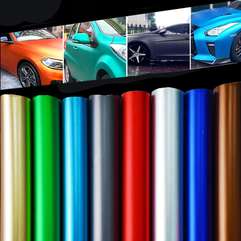 LENPRO Covering Film Blue Car Wrapping Film Automotive Vinyl Car Wrap