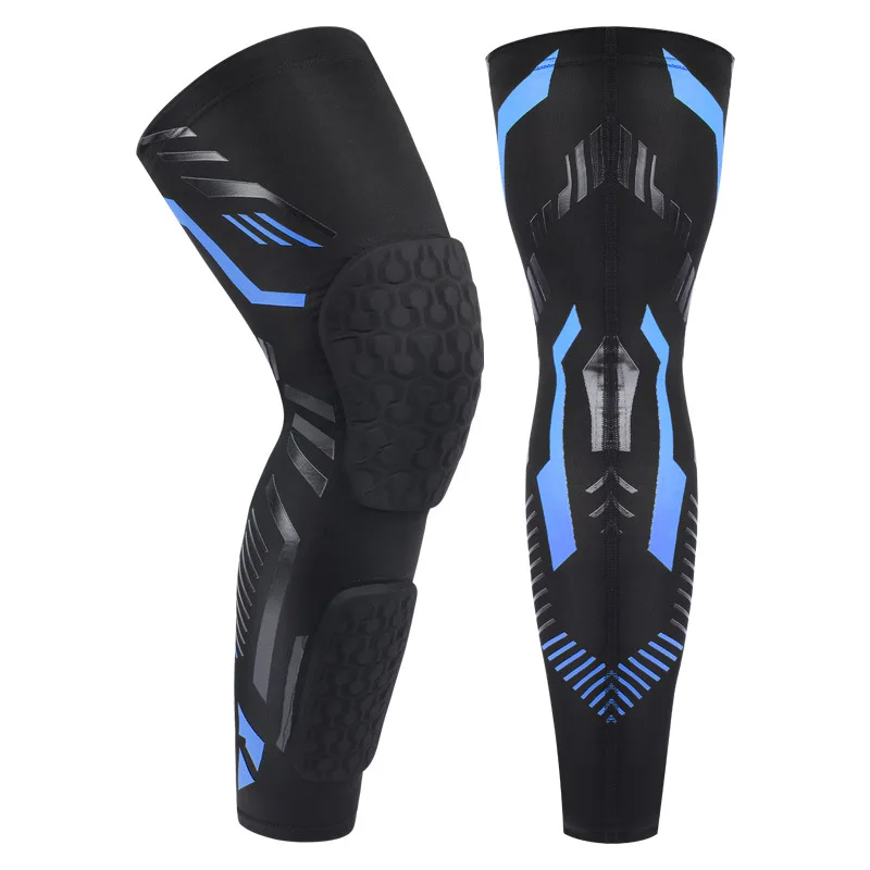 Sports Running Hiking Soccer Athletic Bodybuilding Joint Pain Relief knee Pads Brace Footless Socks