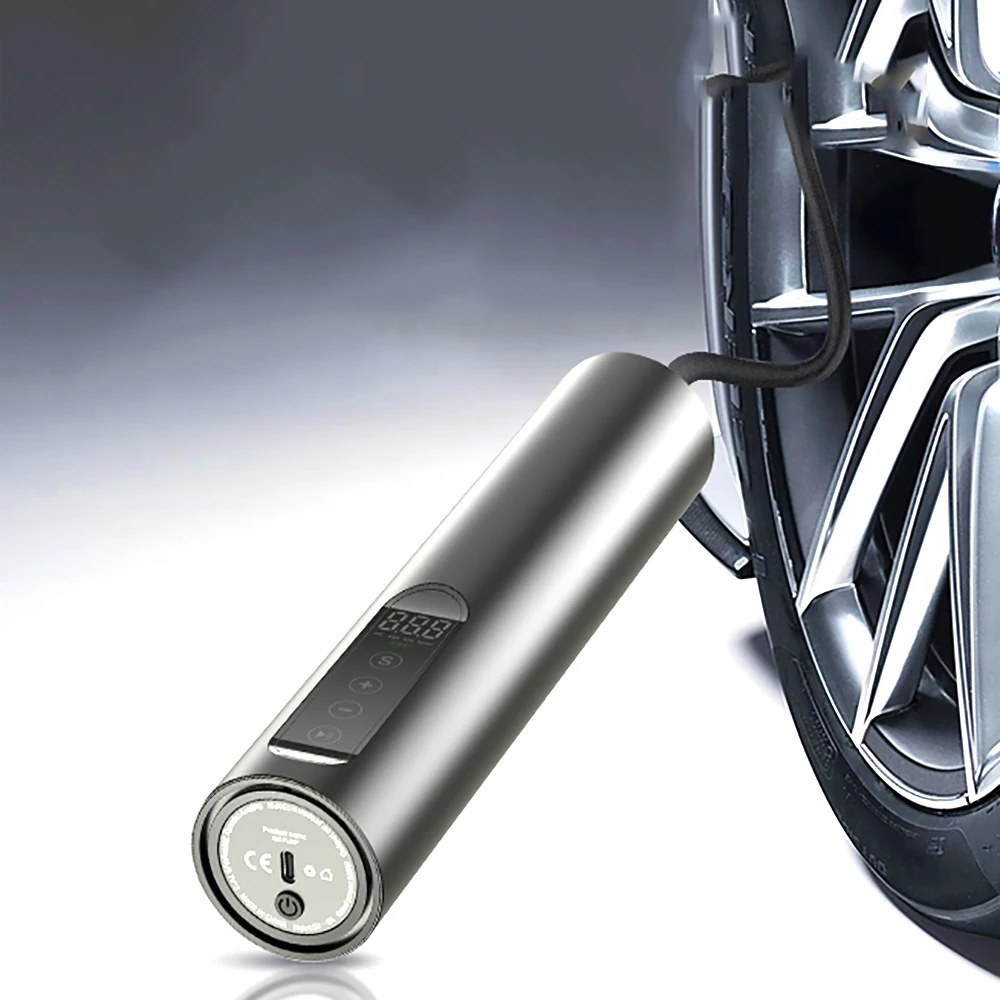 Max 150 PSI 12V wireless home car mini digital tire air pump electric car compressor inflator