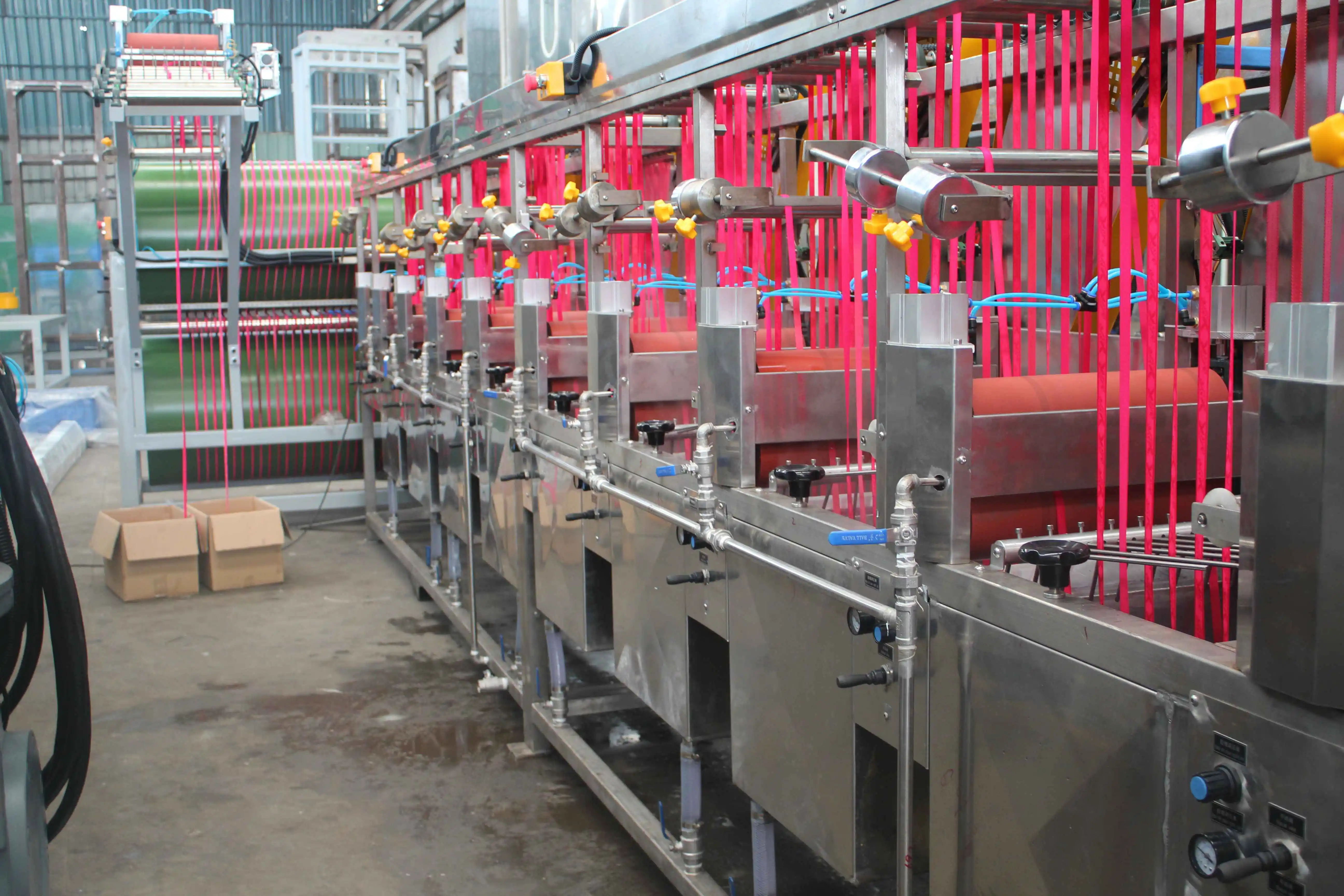 KINWAH Dyeing Machine for Polyester Nylon Cotton tape Continuous dyeing machine